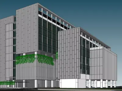 Sketchup 1005 - office 3D model