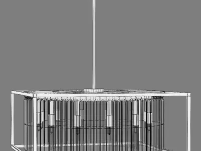 713127 Regolo Osgona chandelier 3D model