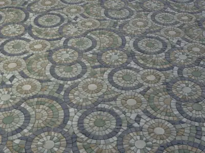 Substance 3D Designer Graphs of Circles Trumpet Tile Texture