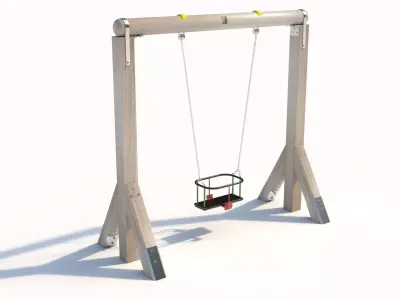Child Swing Toy 3D model