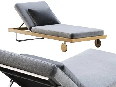 Sunray Daybed  3D model