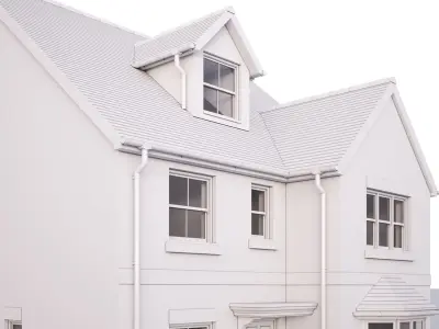 British House Theale E 3D model