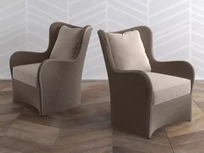 Butterfly Lounge 3D model