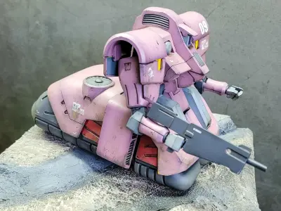 1 144 OZ 07MS Tragos gundam wing  3D print model