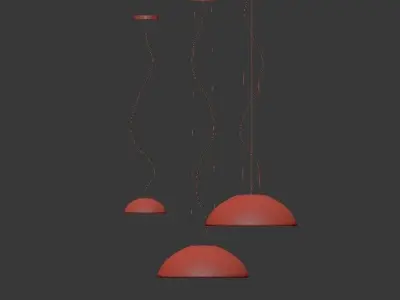 Vetreria pendant lamp 3D model