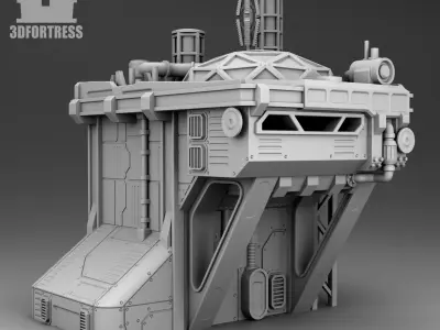 Martian Production workshop 3D print model