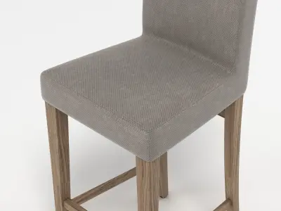Generic Breakfast Bar Stool 3D model