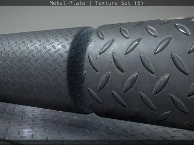 Metalplate - Texture Set - 6 Texture
