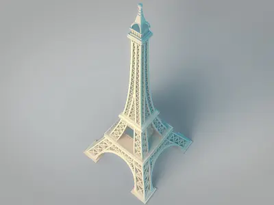 Eiffel Tower 3D print model