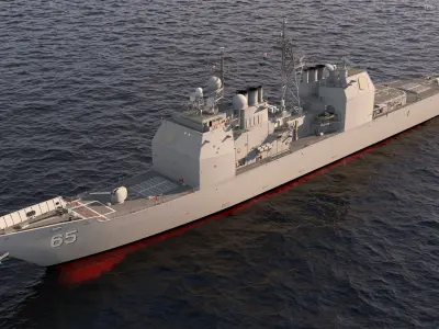  Arleigh Burke-class Destroyer Chosin CG-65 