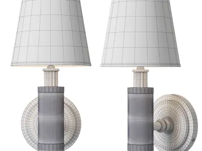 Circa Lighting Longacre Sconce Low-poly 3D model