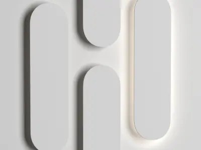 Shild Wall Light by Forstlight 3D model