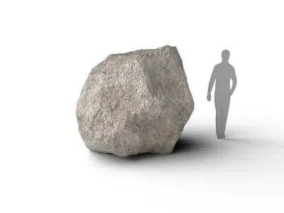 Rock M02A 3D model