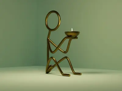 Candle Holder 1 3D model