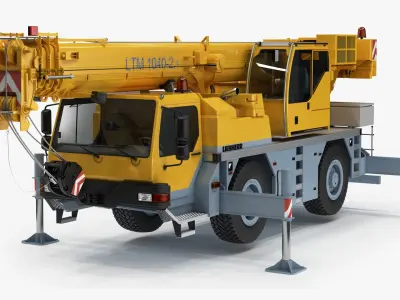  Liebherr mobile crane LTM 1040 Rigged 
