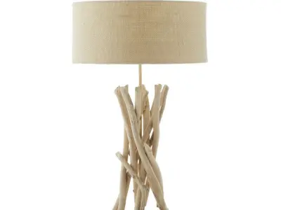 Palouse Wood Table Lamp 3D model