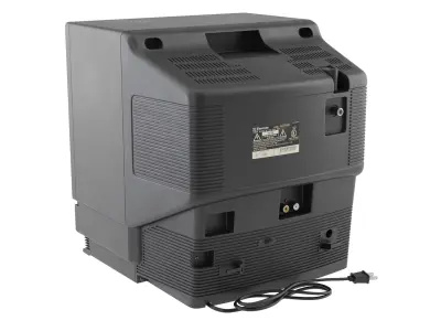  Retro CRT TV With VHS System 