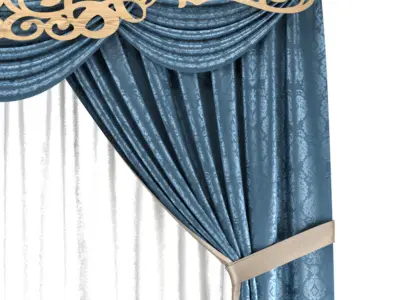 Curtain 3D model 28