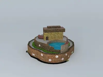 Hotel Keyhole 3D model