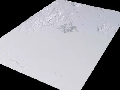 Victoria Canada City Landscape 3D Model 3D model