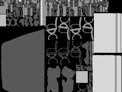 Snow Bench Free 3D model