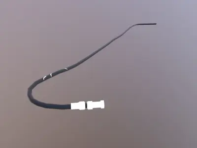 Wire 3D Model Low-poly 3D model