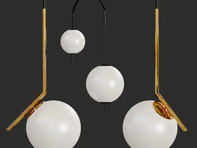 Balance beads libra 3D model