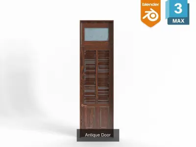 Antique Doors 3D Model Pack