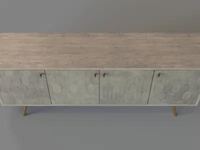 Jennifer Buffet White 3D model