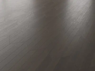 Parquet Oak Brooklyn Brushed set 6 3D model