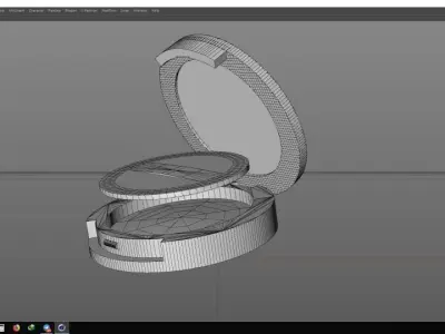 Cosmetic accessory Low-poly 3D model