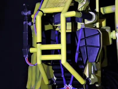 Aliens P5000 power loader 3D print model