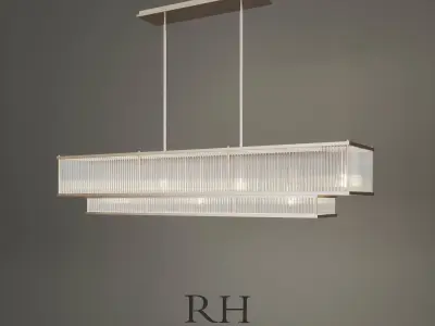 MARAIS LINEAR CHANDELIER 3D model
