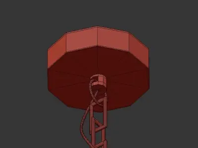 Ake Single Light Pendant 3D model