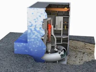 Fukushima Nuclear reactor 3D model