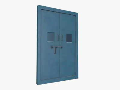 Metal Door 3D model