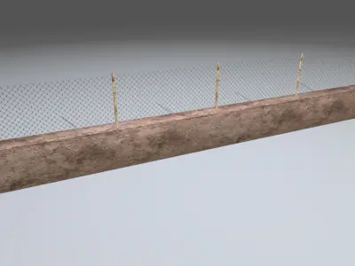 Fences Pack 3D model