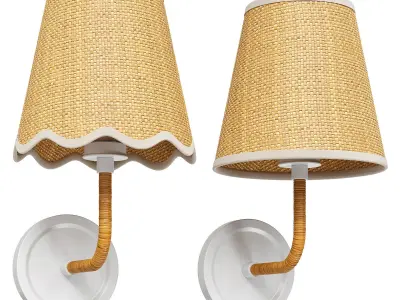 Serena and Lily sconce Larkspur 3D model