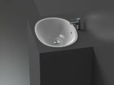 Basin Sink 50 3D model