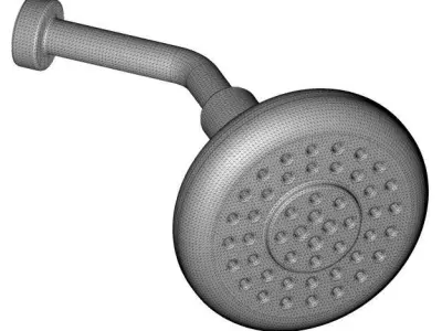 Stylish ShowerHead 3D print model