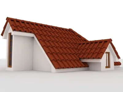 Roman Roof 3D model