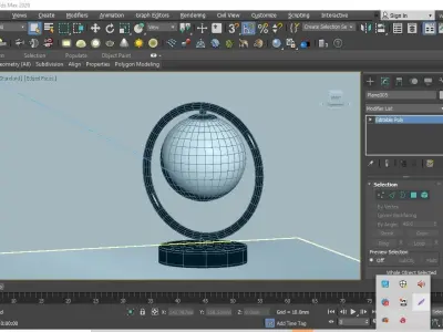LED Table Lamps 3D model