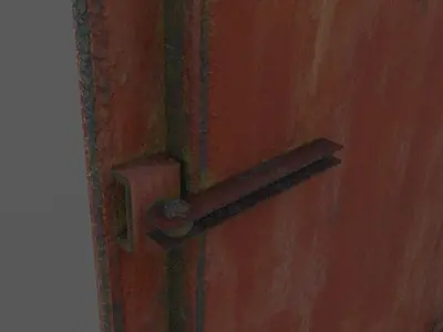 Ship door 3D model