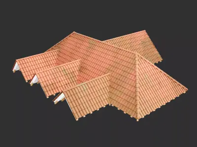 Realistic Roof Collections 33 3D model