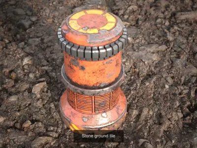 Ground tile collection 3D Model Pack