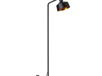 Roomor 1 Floor Lamp 638120BK2 by Wever Ducre 3D model