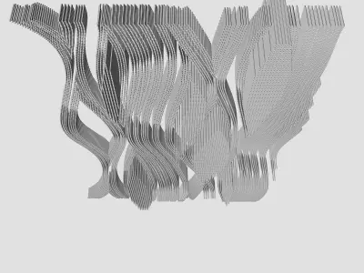 Chandelier 44 3D model