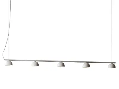 Blush Rail 5 Ceiling Lamp from Northern 3D model