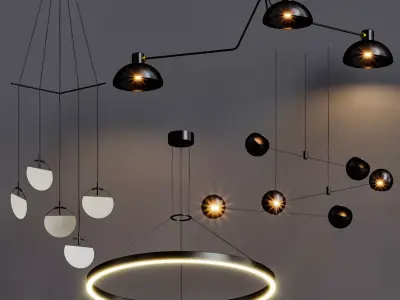 Liang Pendant lamp 3D model