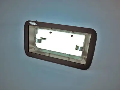 Halogen flood Light 3D model